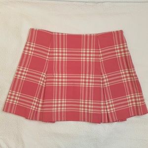 Boutique pleated mini skirt